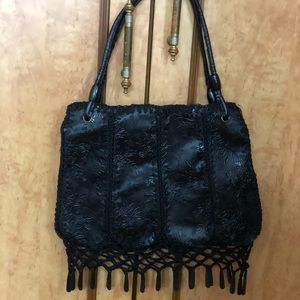 Black sling party wear hand bag